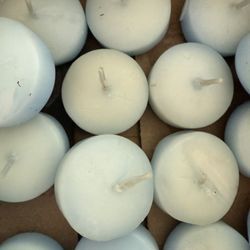 Light Blue Floating Candles 