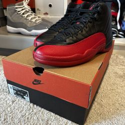 Jordan 12 Flu Game Size 9.5 DS