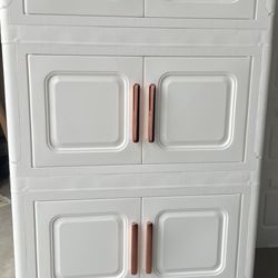 New Stackable And Collapsible Cabinets With Lockable Wheels *Four Stacks