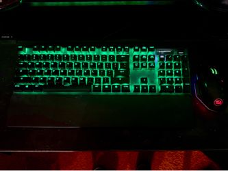 Steelseries apex 5 keyboard and reddragon sniper pro mouse