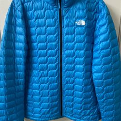 North Face Light Blue Jacket 