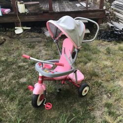 Very Nice Toddlers Tricycle With Adult Steering Handle Only $35 Firm