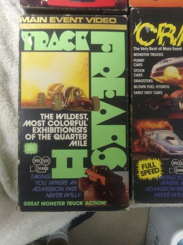 COLLECTION VHS TRACK FREAKS