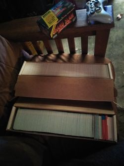 Complete sets of baseball cards