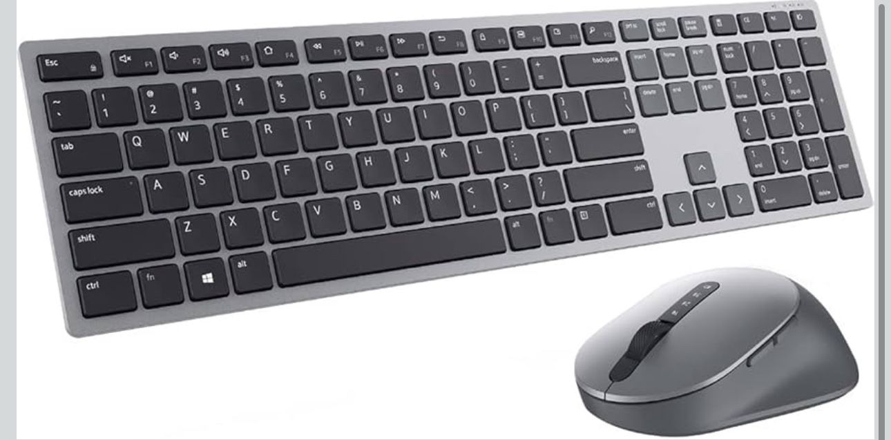 Dell Premier Multi-Device Wireless Bluetooth Keyboard and Mouse