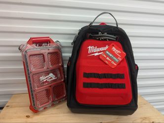 Milwaukee PACKOUT Backpack & Low-Profile Compact Organizer by Milwaukee Tool