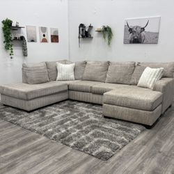 Cream Sectional Couch - Free Delivery 