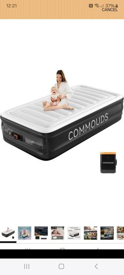 Air mattress size Twin 18 inch with build in battery powered removable pump new in box pick up in pomona $45