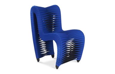 The Seat Belt Blue Dining Chair-Phillips Collection