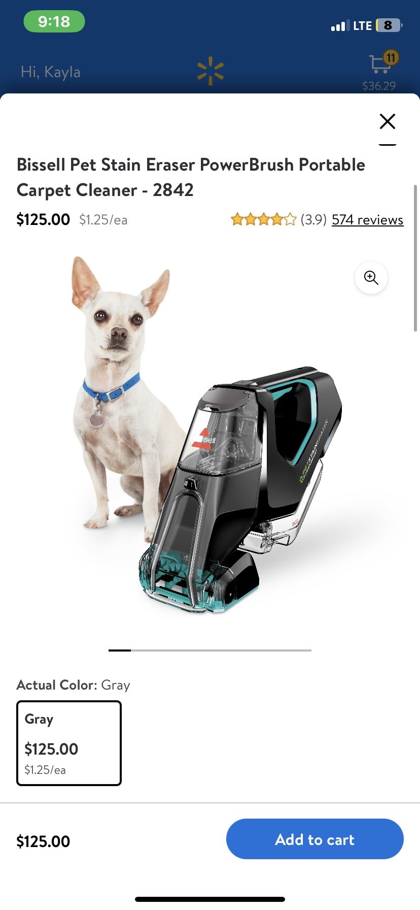 Bissell Pet Stain Eraser 