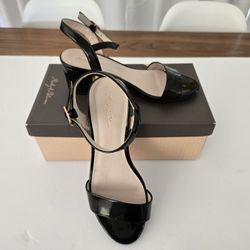 Girl Black patent leather sandal