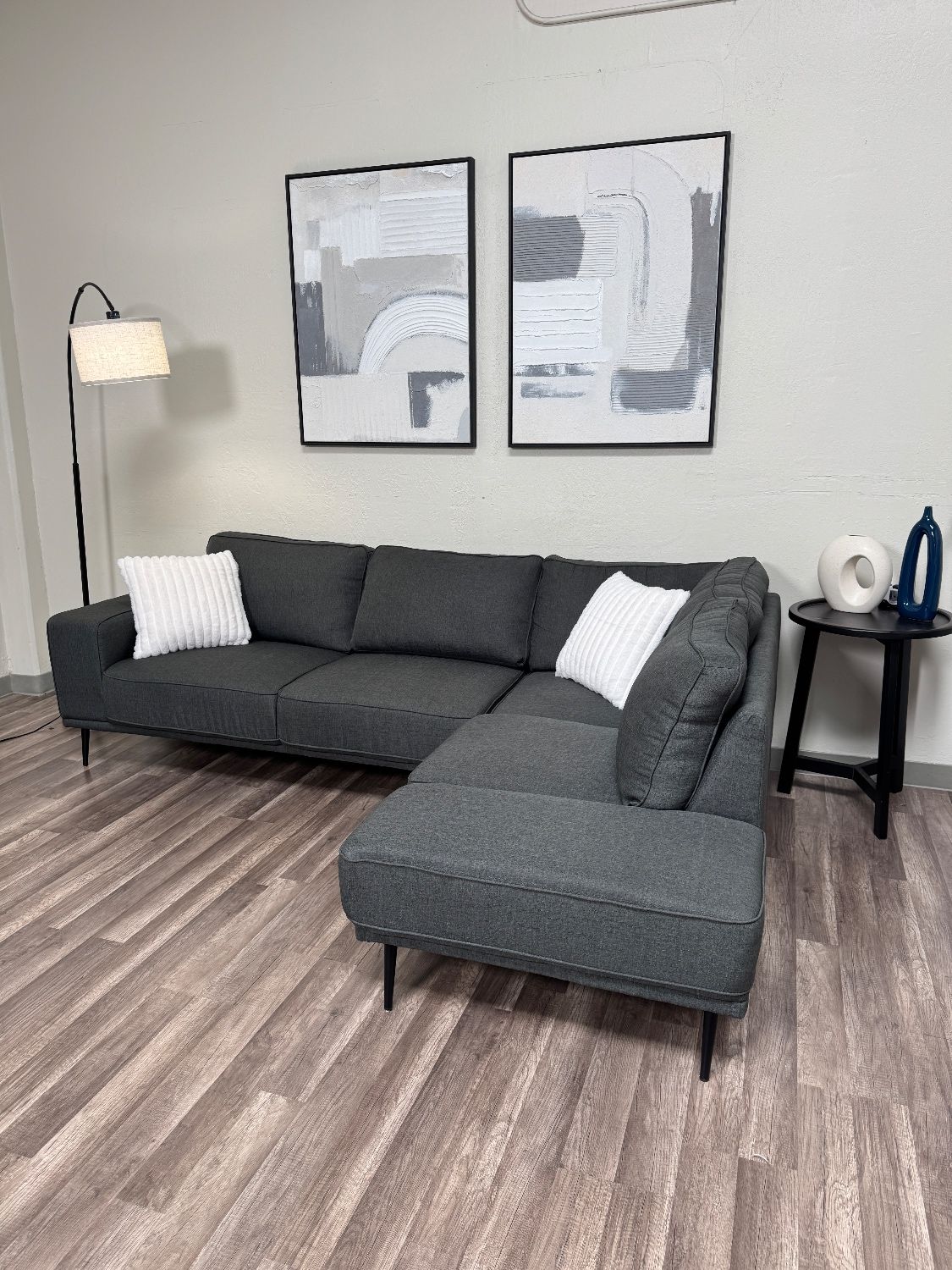 FREE DELIVERY Gray Sectional Couch