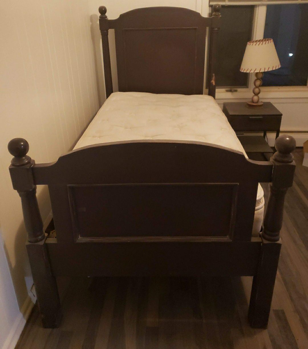 Single Bed Twin Size Brown $100