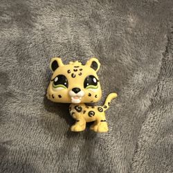 Littlest Pet Shop Vintage Authentic Mail Away First Edition Jaguar #1419