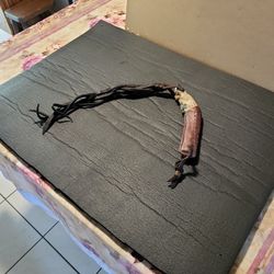 Vintage Leather Whip 