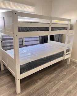 Litera Twin Size Nueva En Su Caja Incluye Colchones