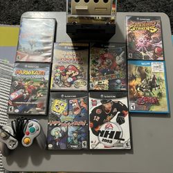 Nintendo GameCube With Mario Games And More