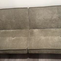 Green Futon, Converts Into Twin Bed! 