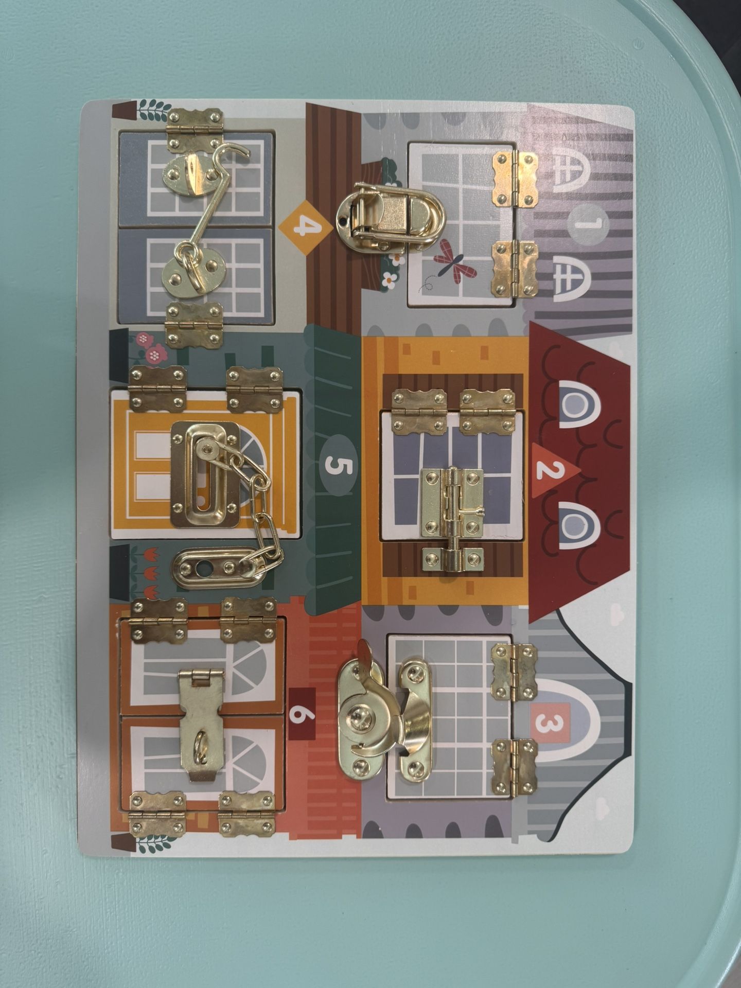 Kid’s Wooden Locks Puzzle