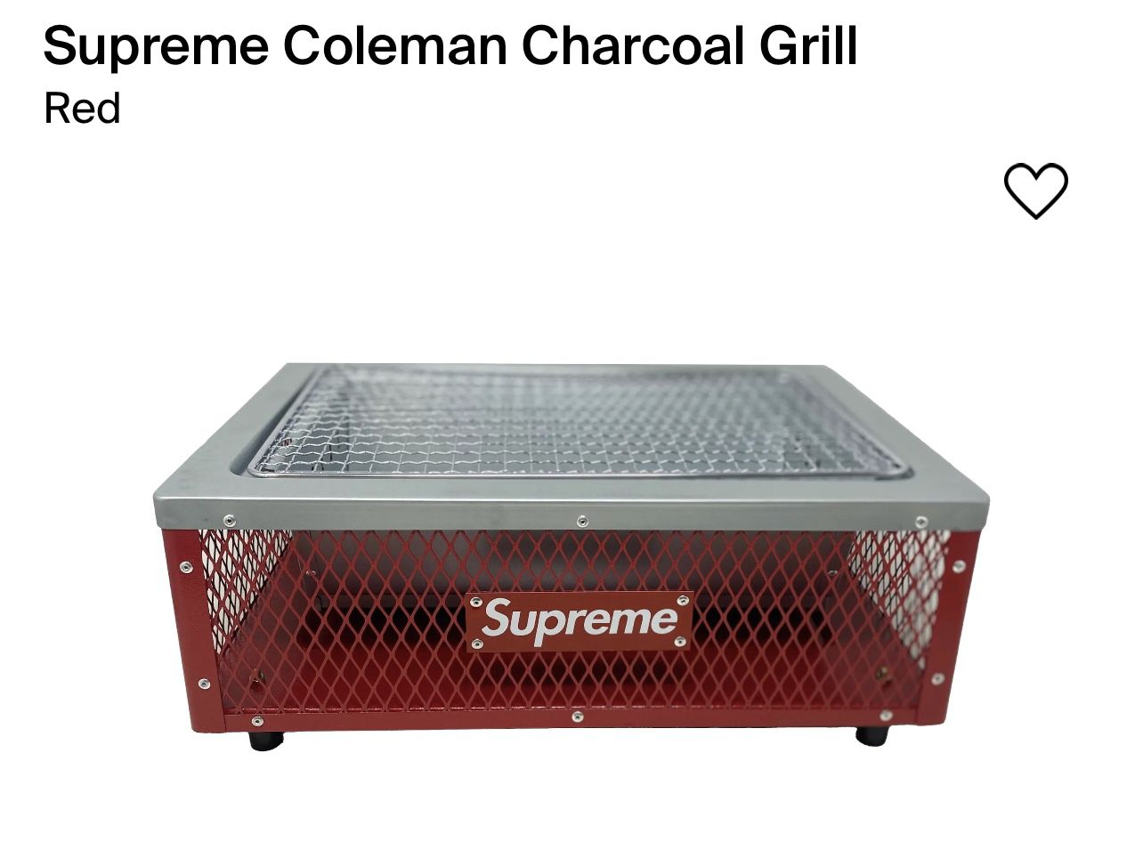 Supreme Coleman Charcoal Grill for Sale in La Habra Heights, CA