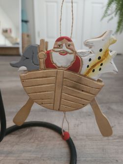 Noah's Ark Articulated Christmas Tree Ornament