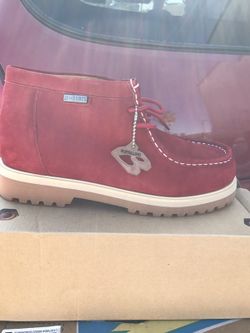 Buffalino boots shop red