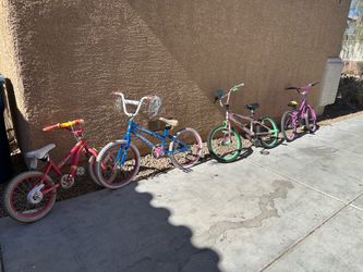 4 Girls Bikes – 16” & 20” – Take All for $20