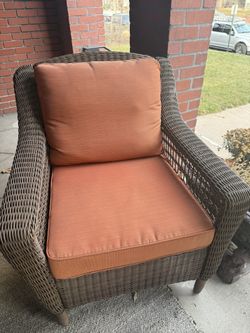 Wicker Patio Chairs And Table