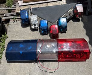 Official Police Light Bars Lights Siren