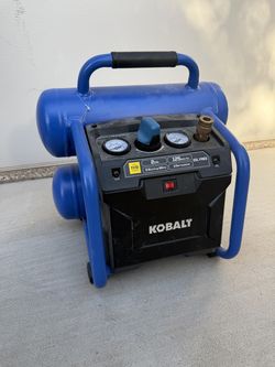 Kobalt 2 Gallon Twin Stack Air Compressor 125 PSI