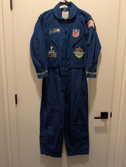 Seattle Seahawks Jumpsuit - Handmade!