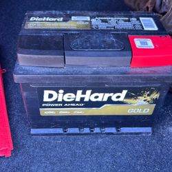 Diehard Gold Car battery 
