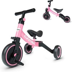 5 in 1 Toddler Bike for 1 Year to 4 Years Old Kids, Toddler Tricycle Kids Trikes