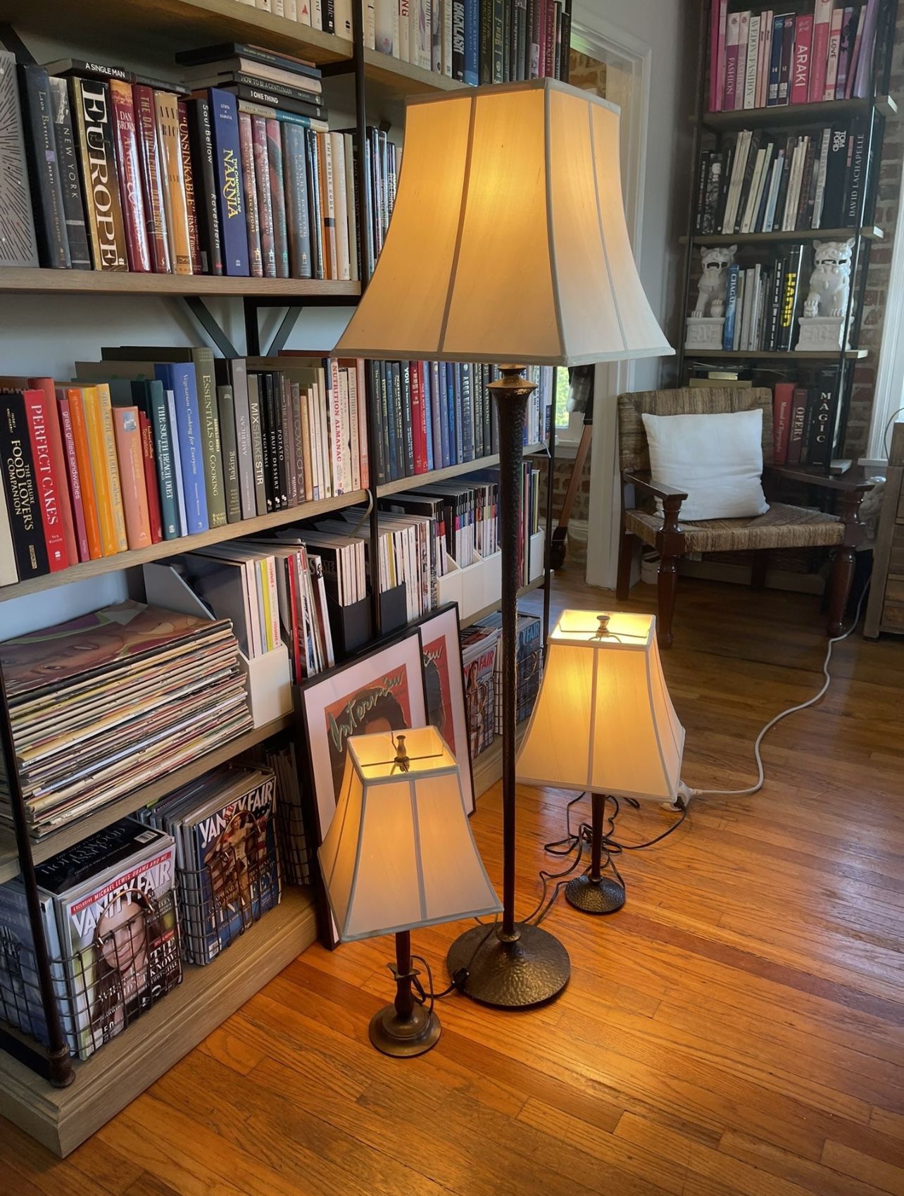 Pottery Barn floor, end table Lamp and desk lamp (3 Together) 