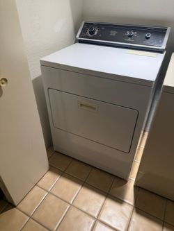Whirlpool Heavy Duty Super Capacity Electric Dryer, White, Used Good