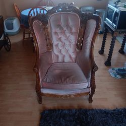Vintage Wingback Chair FREE