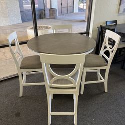 Dining Table With 4 Chairs 