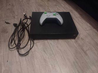 Xbox One X Bundle with controller and 4 games