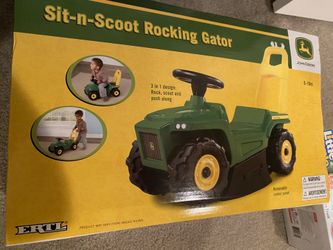 John Deere sit and scoot