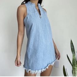 WOMENS GUESS DENIM DRESS SIZE MEDIUM 