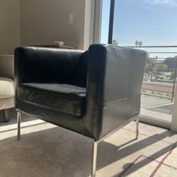 Black Leather Chair