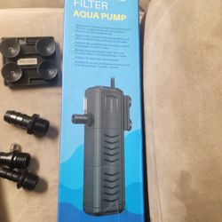 Internal Filter Aqua Pump- New