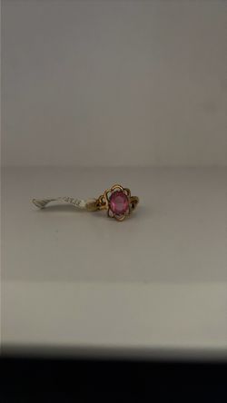 Size 6 Pink stone