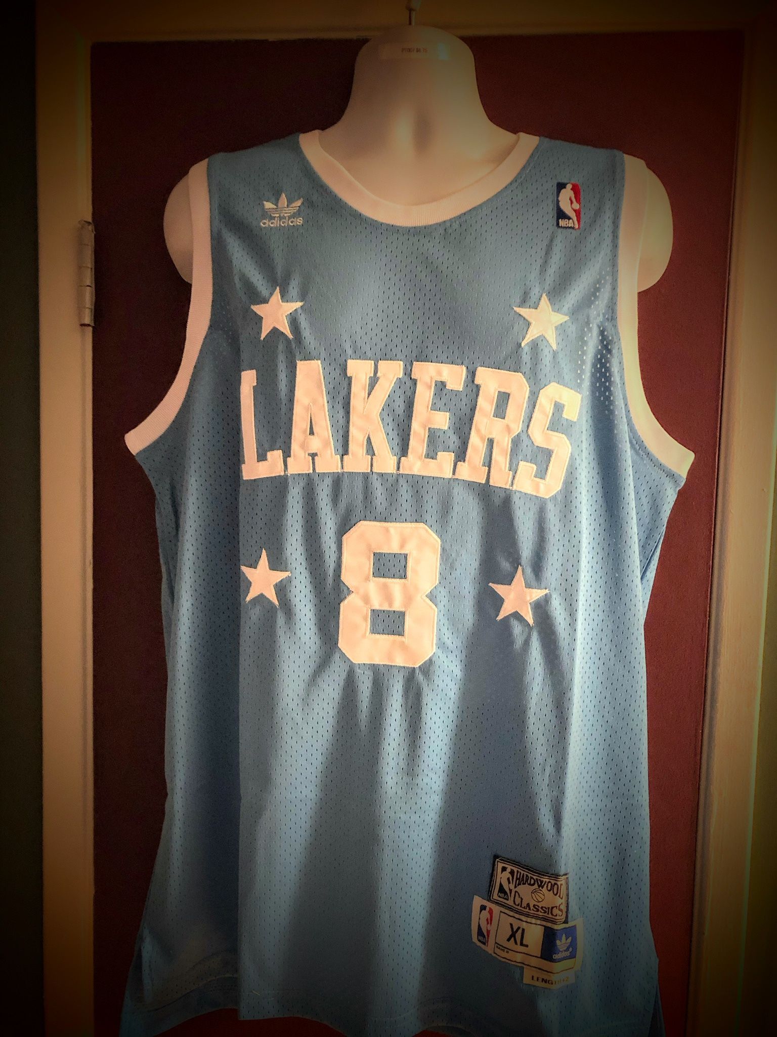 Los Angeles Lakers #8 Kobe Bryant Retro NBA Basketball Jersey - S.M.L.XL.2X