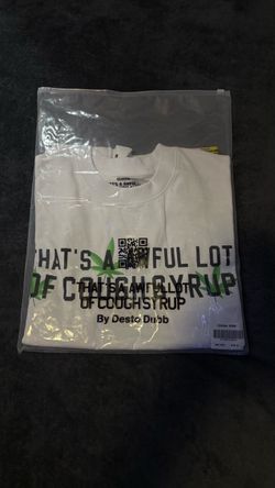 Cough syrup shirt