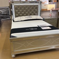 Queen Bed Frame (No Mattress Included)  