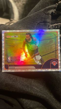 Jalen Brunson NBA Hoops All-Star Holo Trading Card