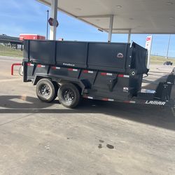 Dump trailer renta & traila de dompe renta