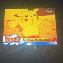 1999 Pikachus Location Tv Animation Edition Topps Pokemon Card