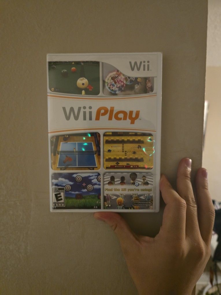 Factory Sealed Wii Play